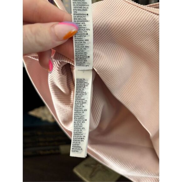 Athleta Aurora Blush Pink Seamless Cami Size Small - Picture 8 of 8
